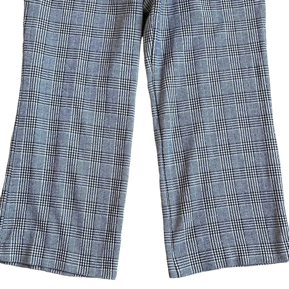 Lane Bryant Women’s Plaid Houndstooth Pull On Pants Plus Size 18/20 Stretchy